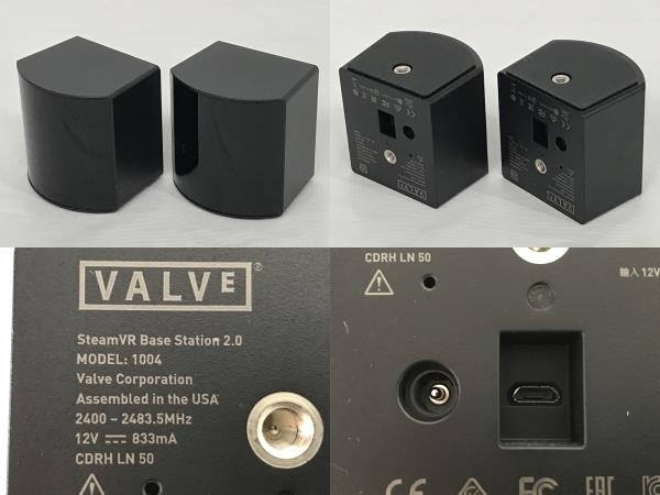 VALVE INDEX VR キット ヘッドセット コントローラー ベース