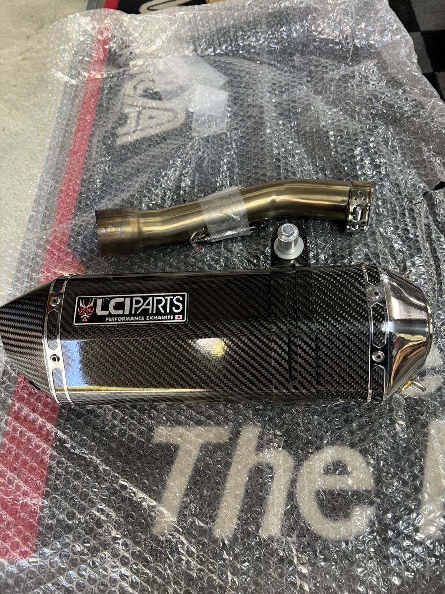 LCIパーツスリップオンマフラー Vストローム250｜スズキ用