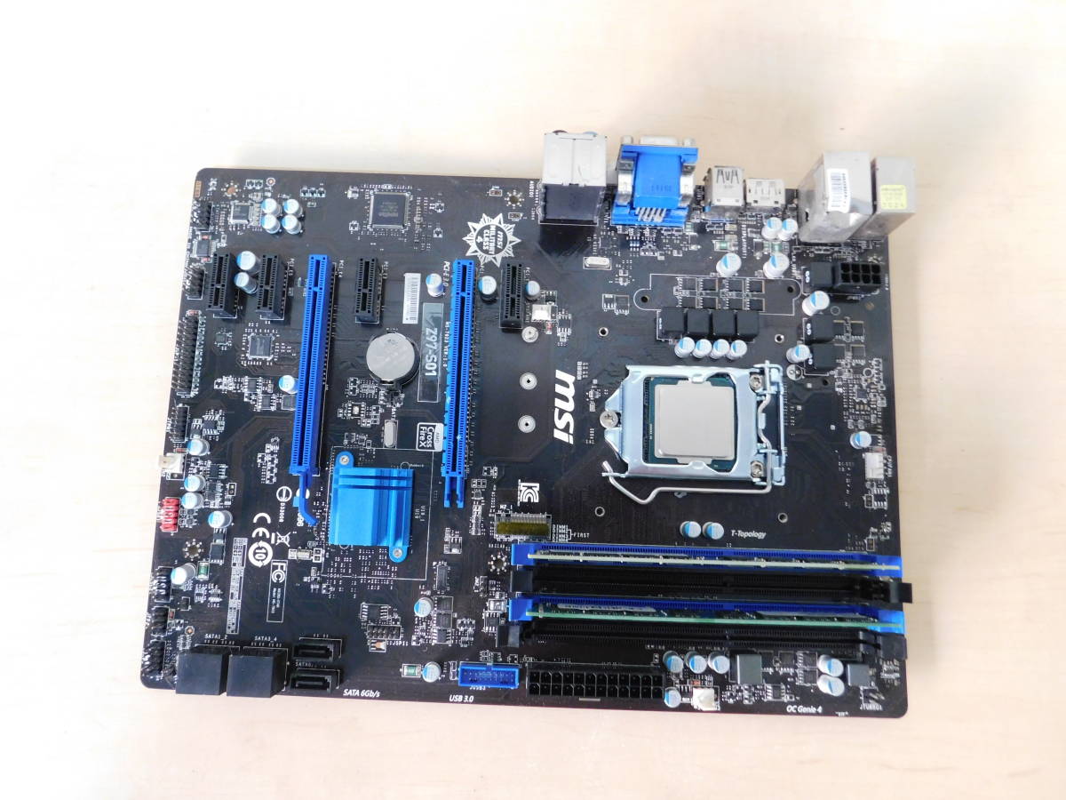 MSI Z97 GAMING 7 マザーボード core i7 4790 ram 16gb セット｜Yahoo