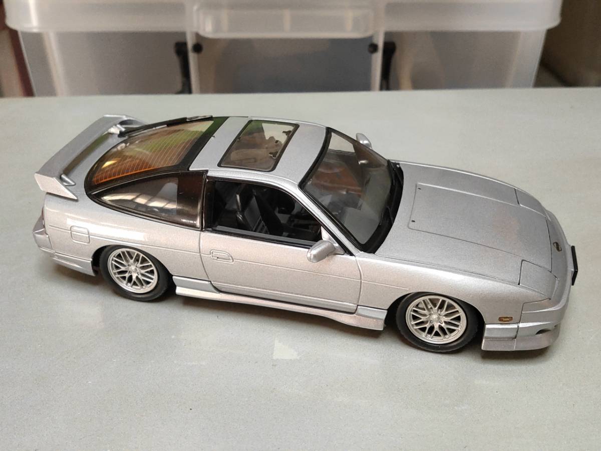 アオシマ1/24日産180sx中期型サンルーフ アオシマ1/24日産180sx中期型