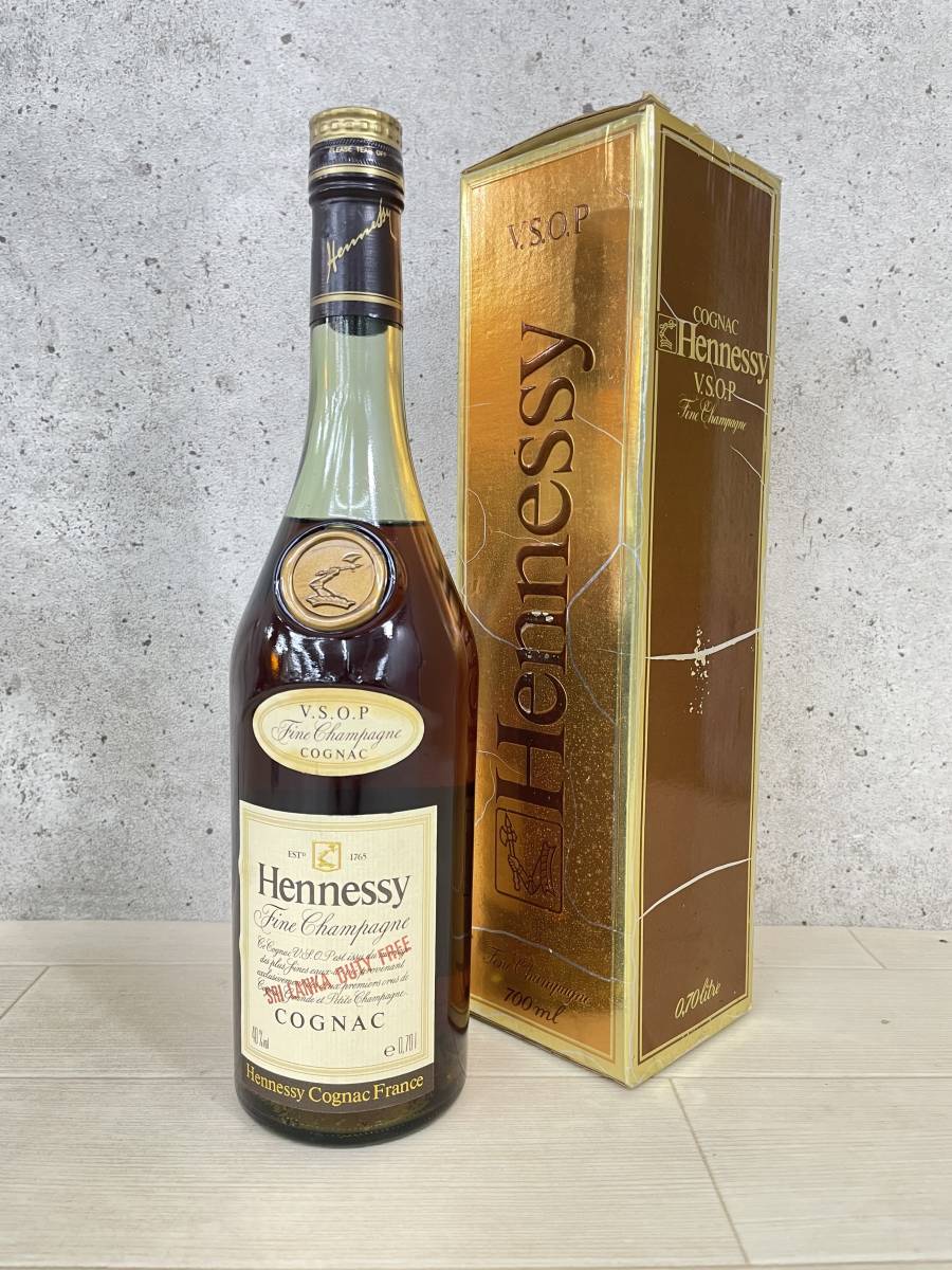 古酒 未開栓！！】Hennessy ヘネシー コニャック V.S.O.P 700ml 40度