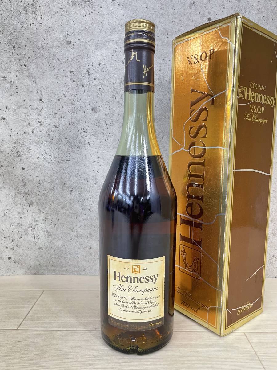 古酒 未開栓！！】Hennessy ヘネシー コニャック V.S.O.P 700ml 40度