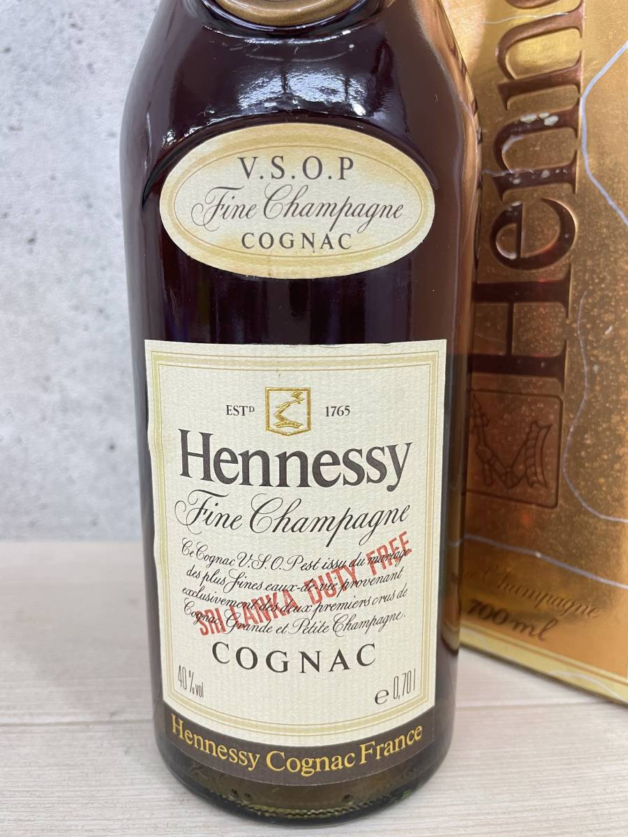 古酒 未開栓！！】Hennessy ヘネシー コニャック V.S.O.P 700ml 40度