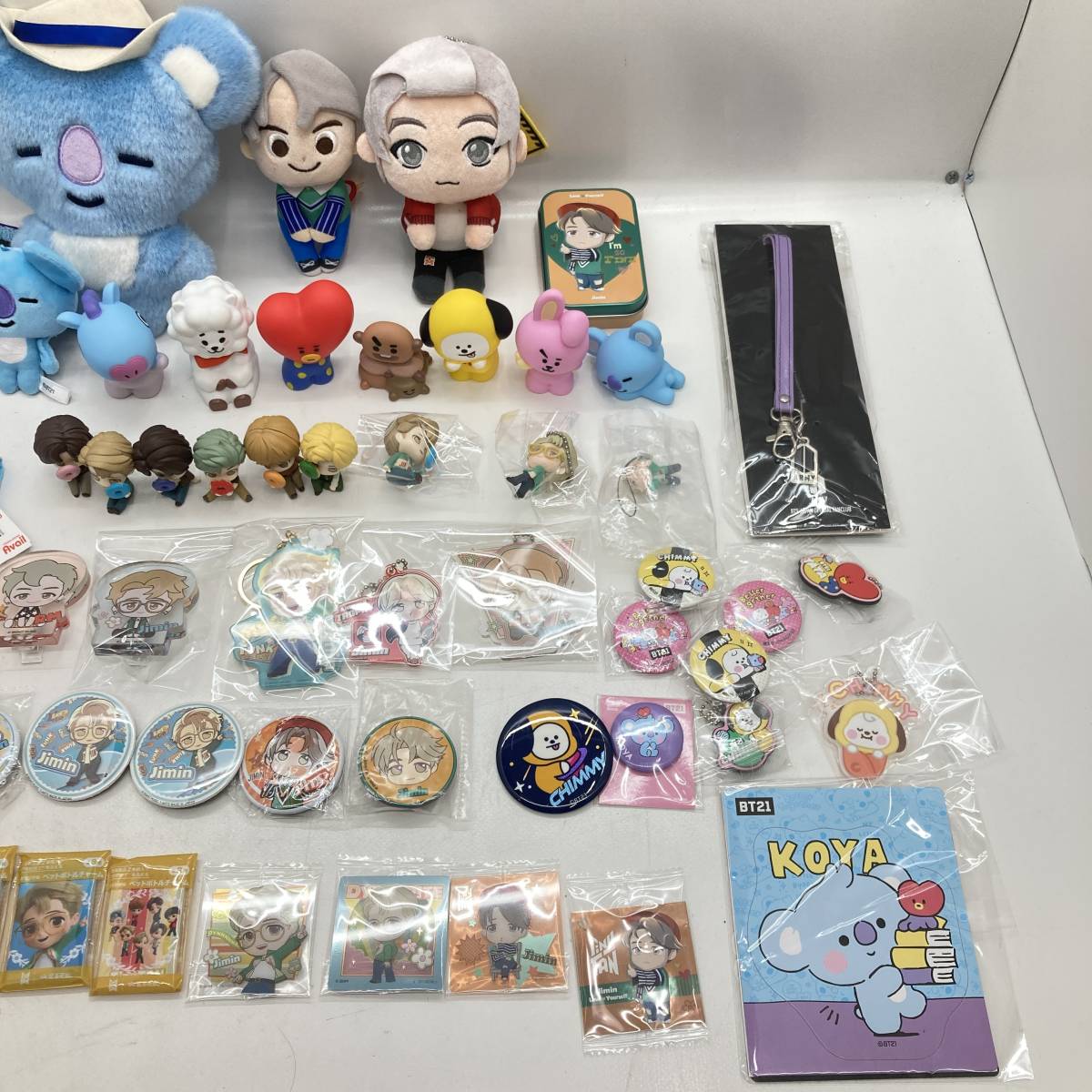 BTS TinyTAN グッズ 大量まとめ売り（BT21・ジョングク多め）