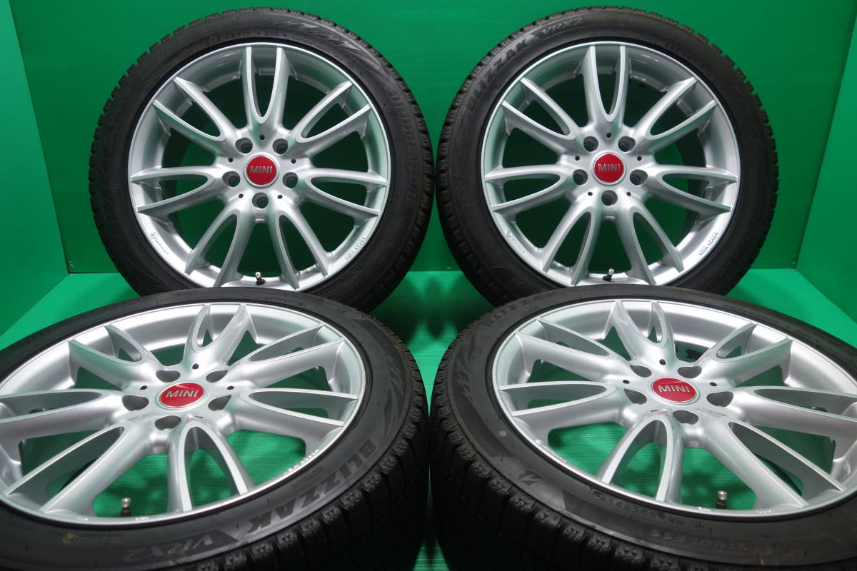 超激得，品質保証 K43-17 225/45R17 スタッドレス 4本セット ブリヂストン VRX2 7分山 深溝 MAK ジャッキー MINI ミニ 17-7J +54 PCD112 5H(スタッドレスタイヤ)｜売買されたオークション情報、yahooの商品情報をアーカイブ公 5穴