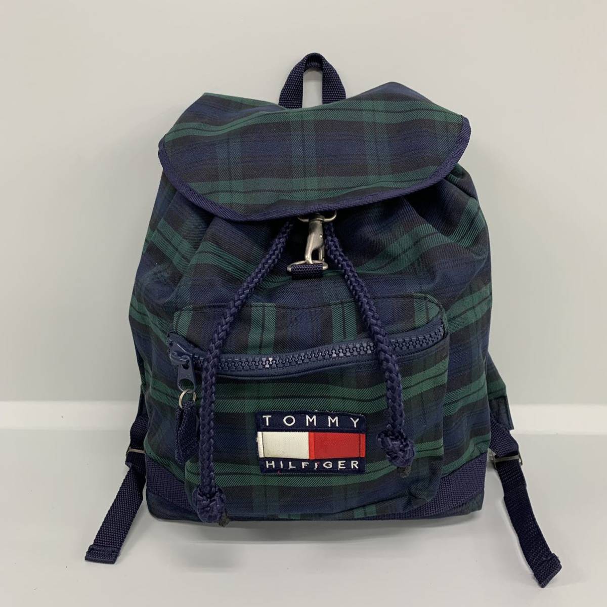 ◇【90年代 ビンテージ TOMMY HILFIGER トミーヒルフィガー リュック  