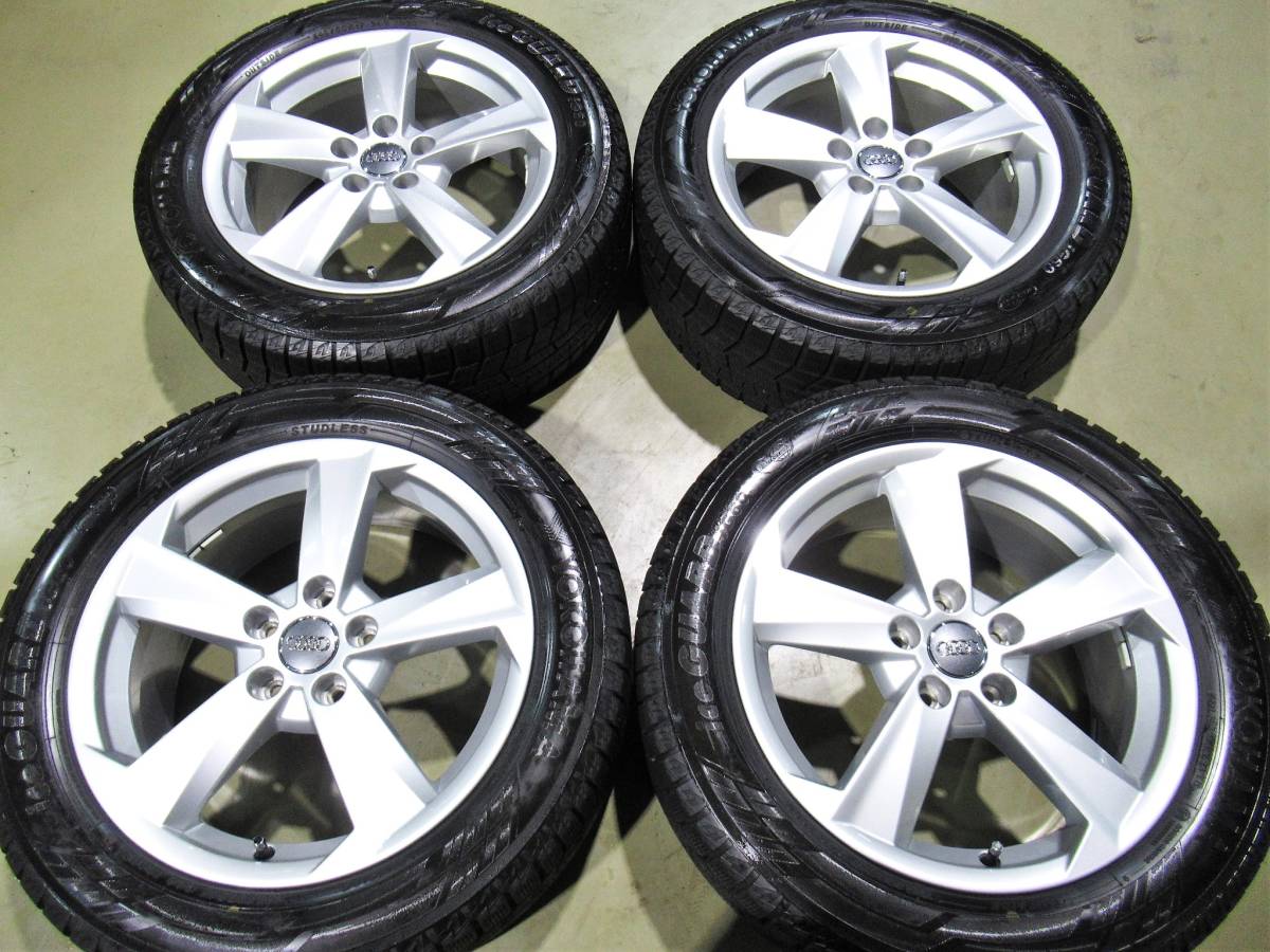 ヨコハマ アイスガード IG60 215/55R17 アウディQ2 純正 7J +45 PCD