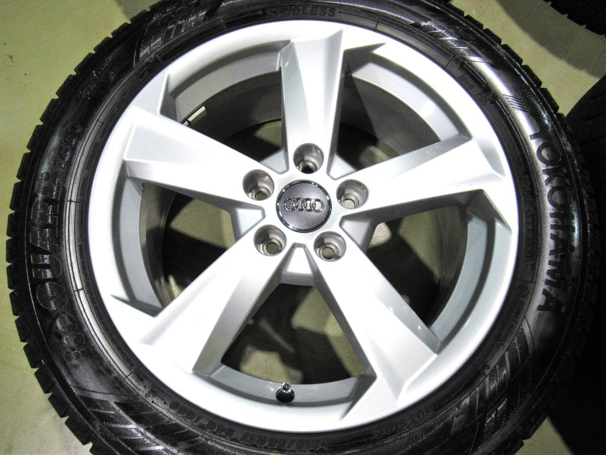 ヨコハマ アイスガード IG60 215/55R17 アウディQ2 純正 7J +45 PCD 
