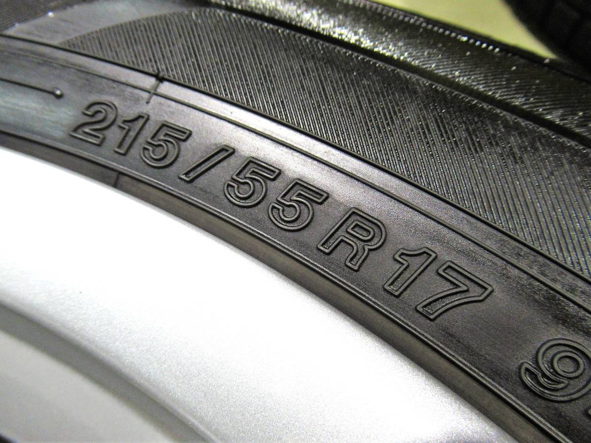 ヨコハマ アイスガード IG60 215/55R17 アウディQ2 純正 7J +45 PCD