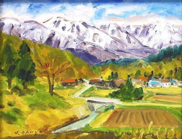 ○[超豪華美品] 小林和作「薔薇」油彩 肉筆 F6号 絵画 油絵 [真作保証