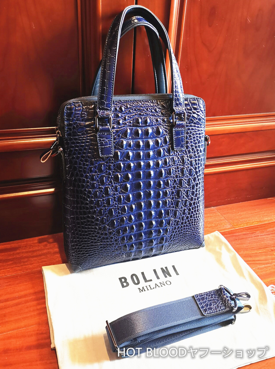 最上級逸品18万◇イタリア・ミラノ発*BOLINI/ボリニ・最上級牛革