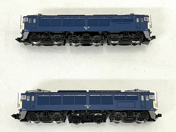 TOMIX 92125 碓氷峠 JR EF63形電気機関車 (2次形・青色) セット 鉄道