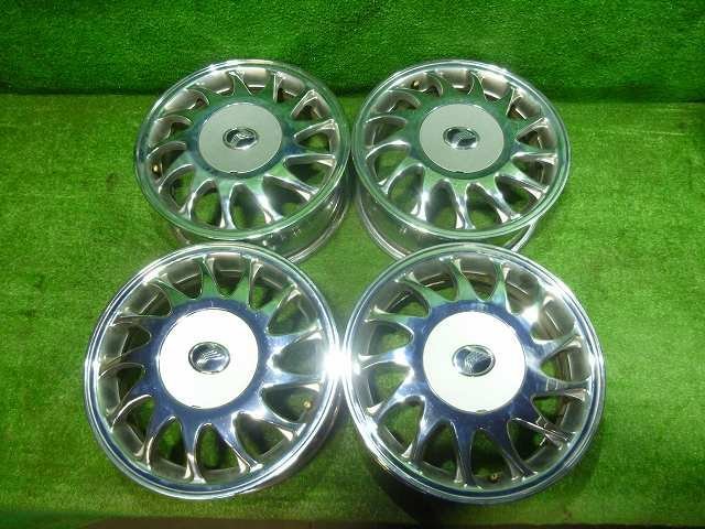 【本物保証，送料無料】 JCG10 プログレ メッキ 15インチアルミホイール 6JJ ＋58 5H 5穴 PCD114.3(純正品)｜売買されたオークション情報、yahooの商品情報をアーカイブ公開 - オークファン 5穴