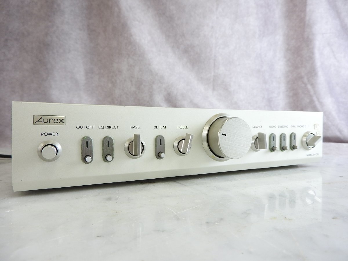 HOT，人気セール Aurex オーレックス ステレオプリアンプ SY-C15(東芝)｜売買されたオークション情報、yahooの商品情報をアーカイブ公開 - オークファン 東芝
