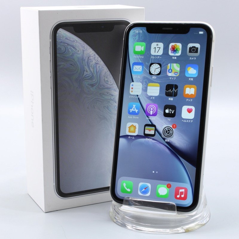 品質保証，100%新品 Apple iPhoneXR 64GB White A2106 3D836J/A バッテリ94% ソフトバンク Joshin1038 1円開始(iPhone)｜売買されたオークション情報、yahooの商品情報をアーカイブ公開 - オークファン iPhone