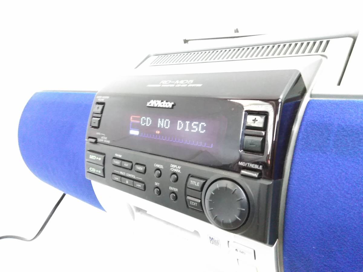 ビクター RD-MD5 訳あり ♪訳あり Victor ビクター RD-MD5 POWERED