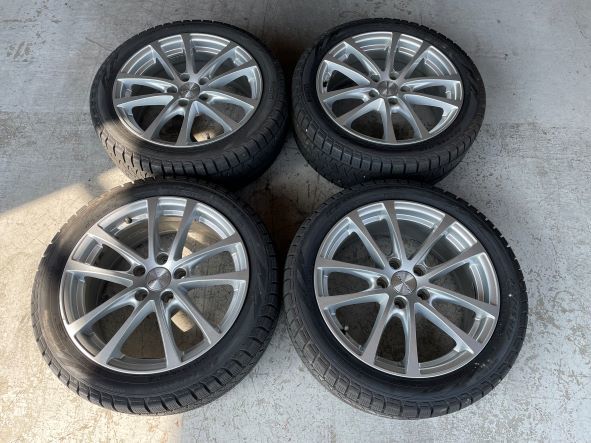 7J +40 225 45R17 PCD112 Eurodesign ホイール PIRELLI ICE 