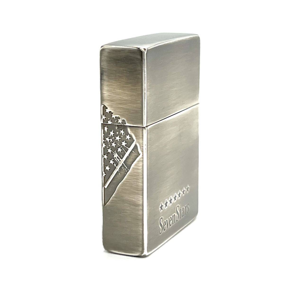 美品!!】ZIPPO ジッポー SevenStars セブンスター 1935レプリカ 美品!!】ZIPPO ジッポー SevenStars セブンスター 1935レプリカ