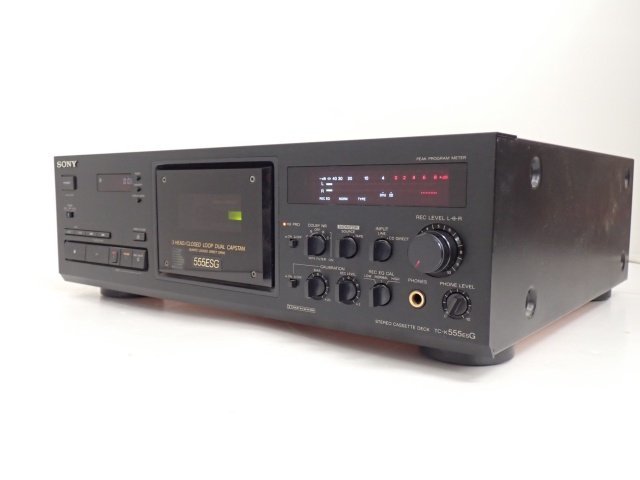【豊富な，新品】 SONY 3ヘッドシングルカセットデッキ TC-K555ESG ソニー 6838E-4(一般)｜売買されたオークション情報、yahooの商品情報をアーカイブ公開 - オークファン 一般