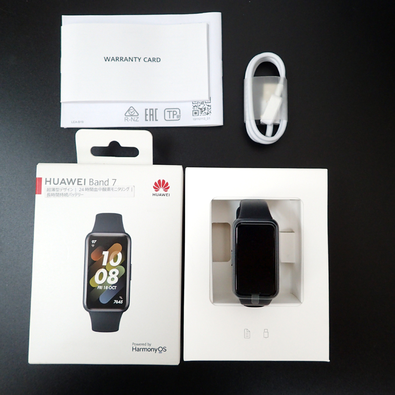 最新作，新作登場 8HV HUAWEI ファーウェイ Band7 スマートウォッチ LEA-B19 ブラック 元箱 付属品付き 超薄型 血中酸素常時測定(スマートウォッチ本体)｜売買されたオークション情報、yahooの商品情報をアーカイブ スマートウォッチ本体