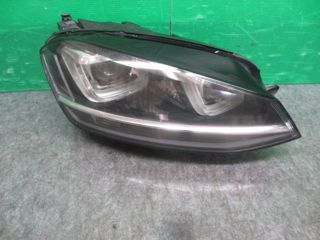 ☆フォルクスワーゲン VW ゴルフ 7 右 ヘッドライト HID 5G2 941
