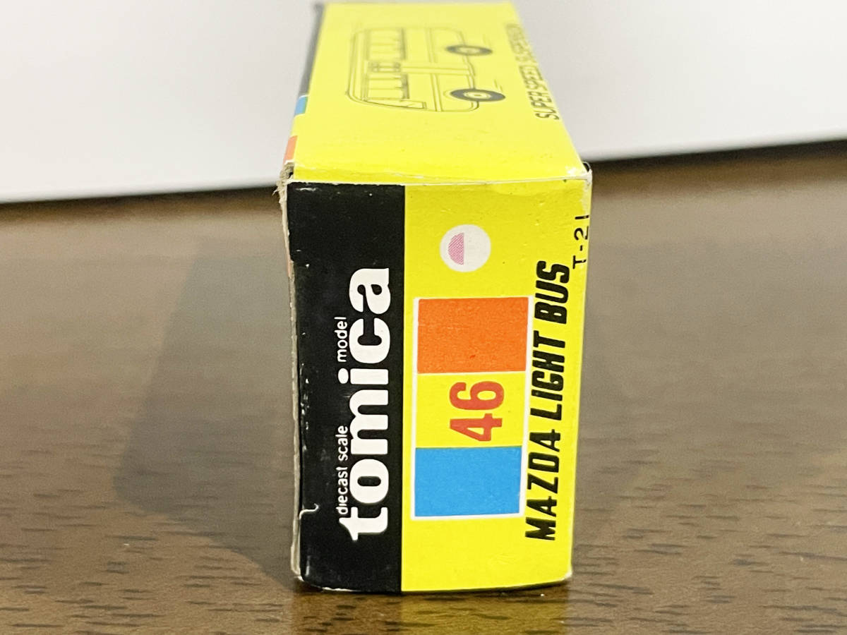☆1Eホイール☆黒箱☆tomica トミカ 1/88 マツダ ライトバス 46 日本