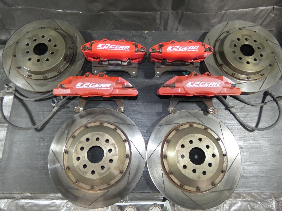 ☆ BR9 レガシィツーリングワゴン K2 GEAR 4・4pot キャリパー 前後 