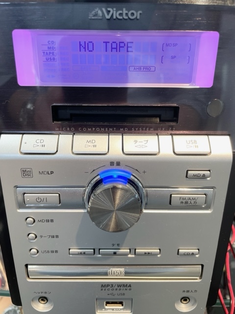 UX-Z2 - Victor ビクター VICTOR ミニコンポ メルカリ CD⁄MD⁄TAPE⁄USB