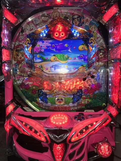 実機 CRAスーパー海物語 IN JAPAN with 桃太郎電鉄 循環加工式 CRA