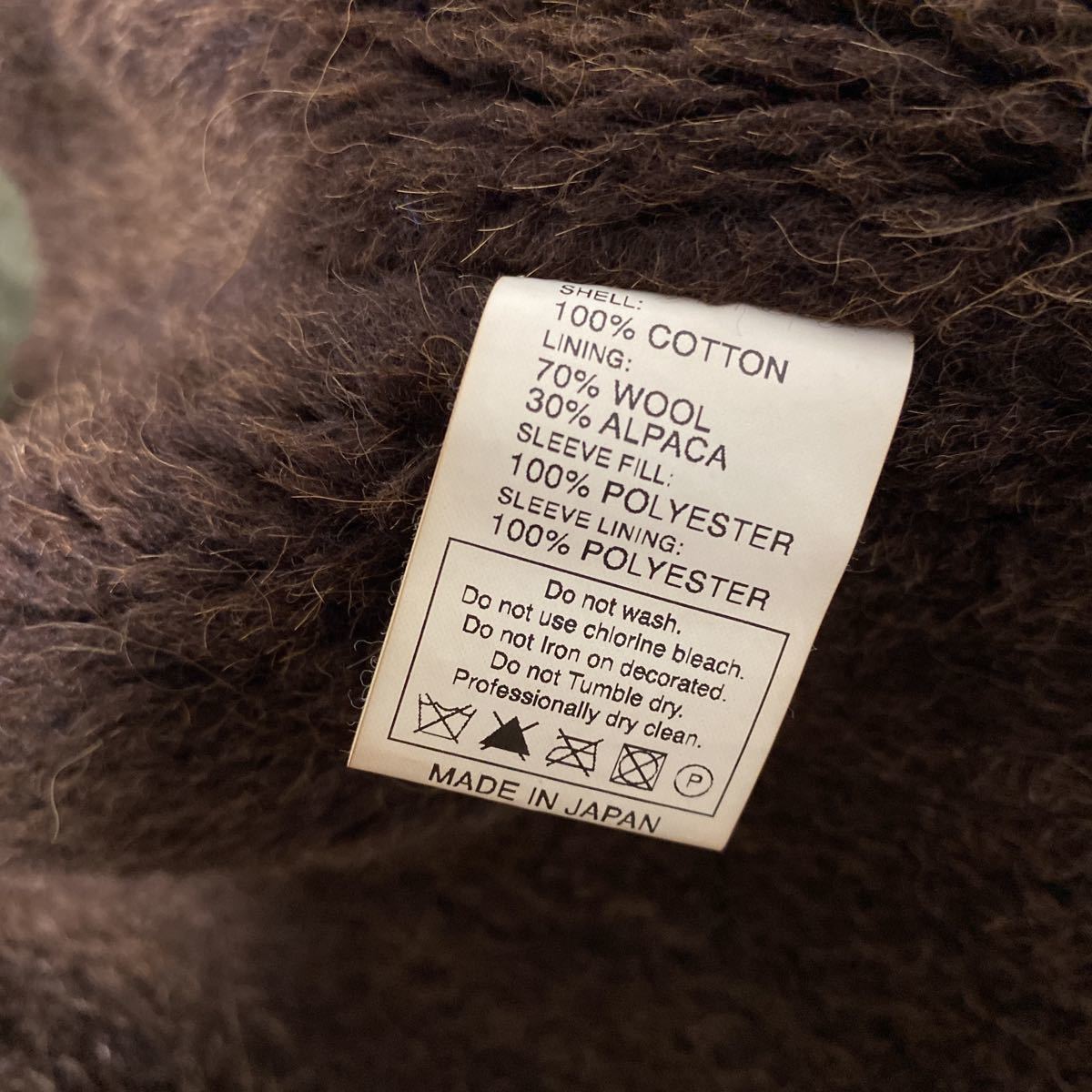 COOTIE ステンシル N-1 デッキジャケット アルパカウールライナー M