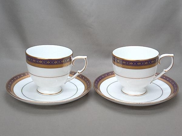 Noritake ノリタケ カップ&ソーサー ペアセット SICILIAN BLUE Noritake ノリタケ カップ&ソーサー ペアセット SICILIAN BLUE