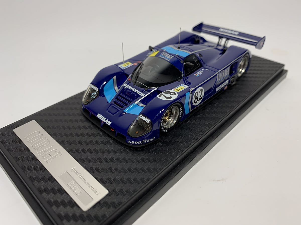 1⁄43 ルマン ignition model NISSAN R89C COURAGE #82 1990
