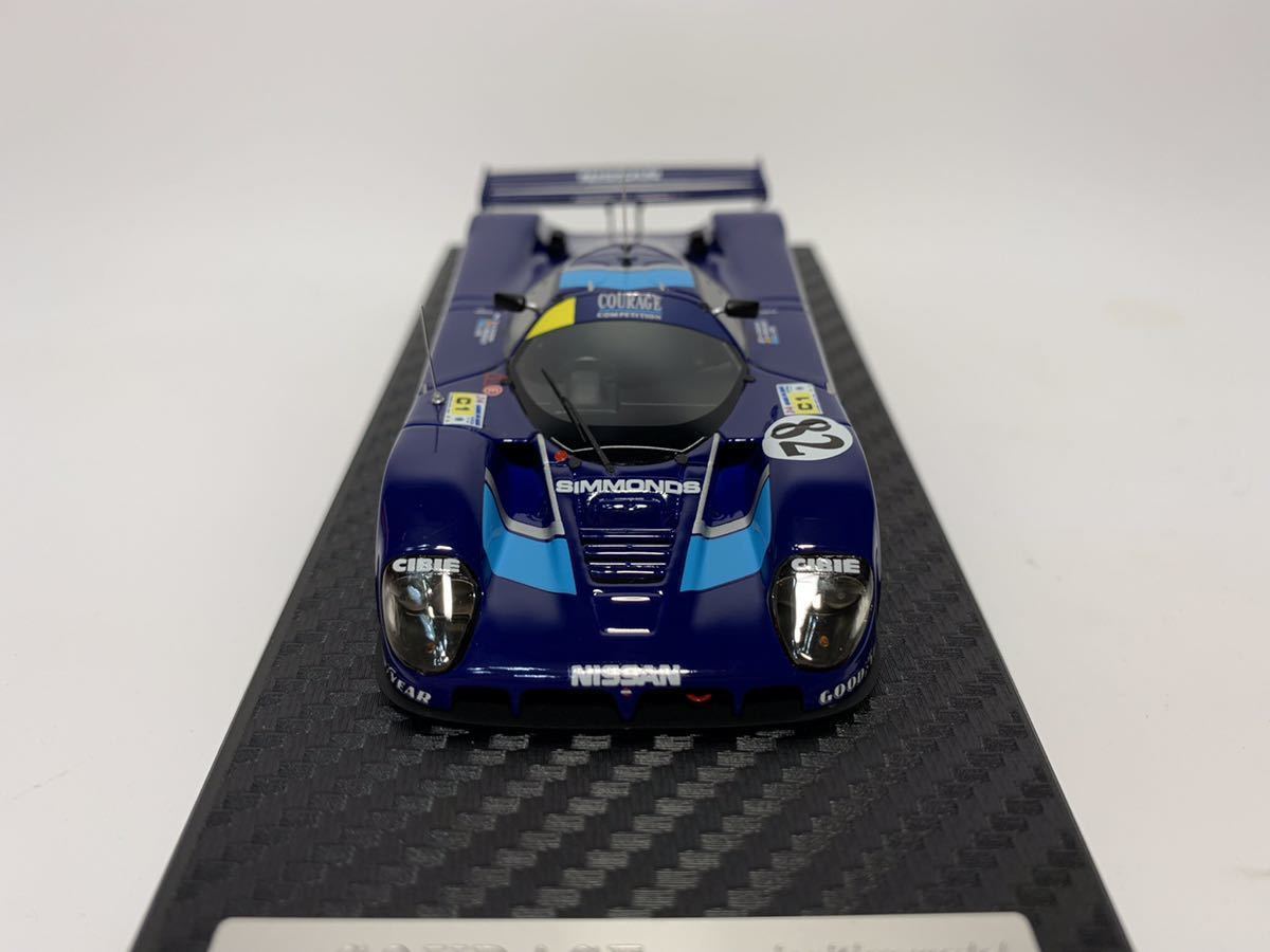 1⁄43 ルマン ignition model NISSAN R89C COURAGE #82 1990