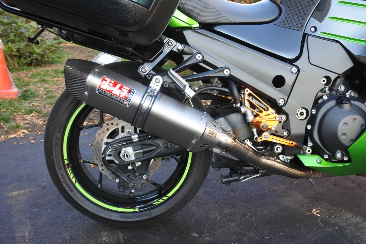 ZX-14R USA YOSHIMURA スリップオンマフラー 動画あり ZX-14R R-77 US