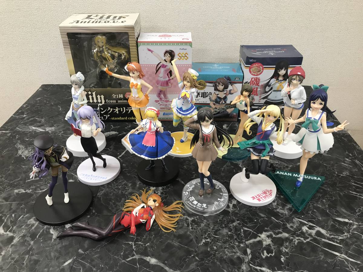 美少女フィギュアまとめセット 艦これ エヴァ アイドルマスター ラブ 