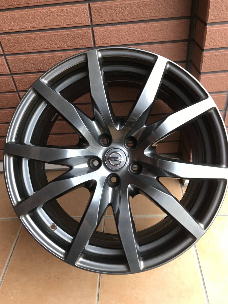 R35 中期 純正20インチ フロント用 9.5J R35 GTR 20インチ MY20 GT-R