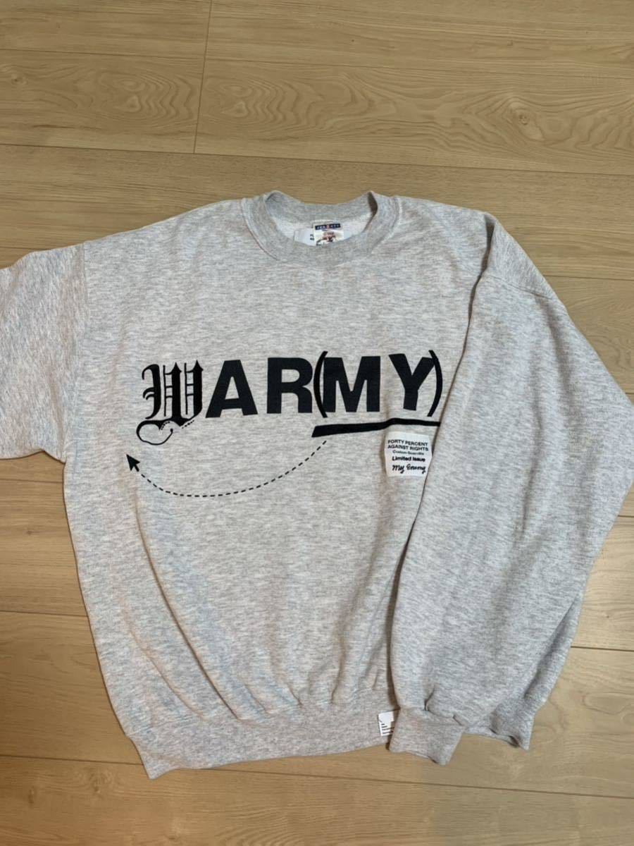 FORTY PERCENT AGAINST RIGHTS SWEAT スウェット Custom Guerrilla “My  