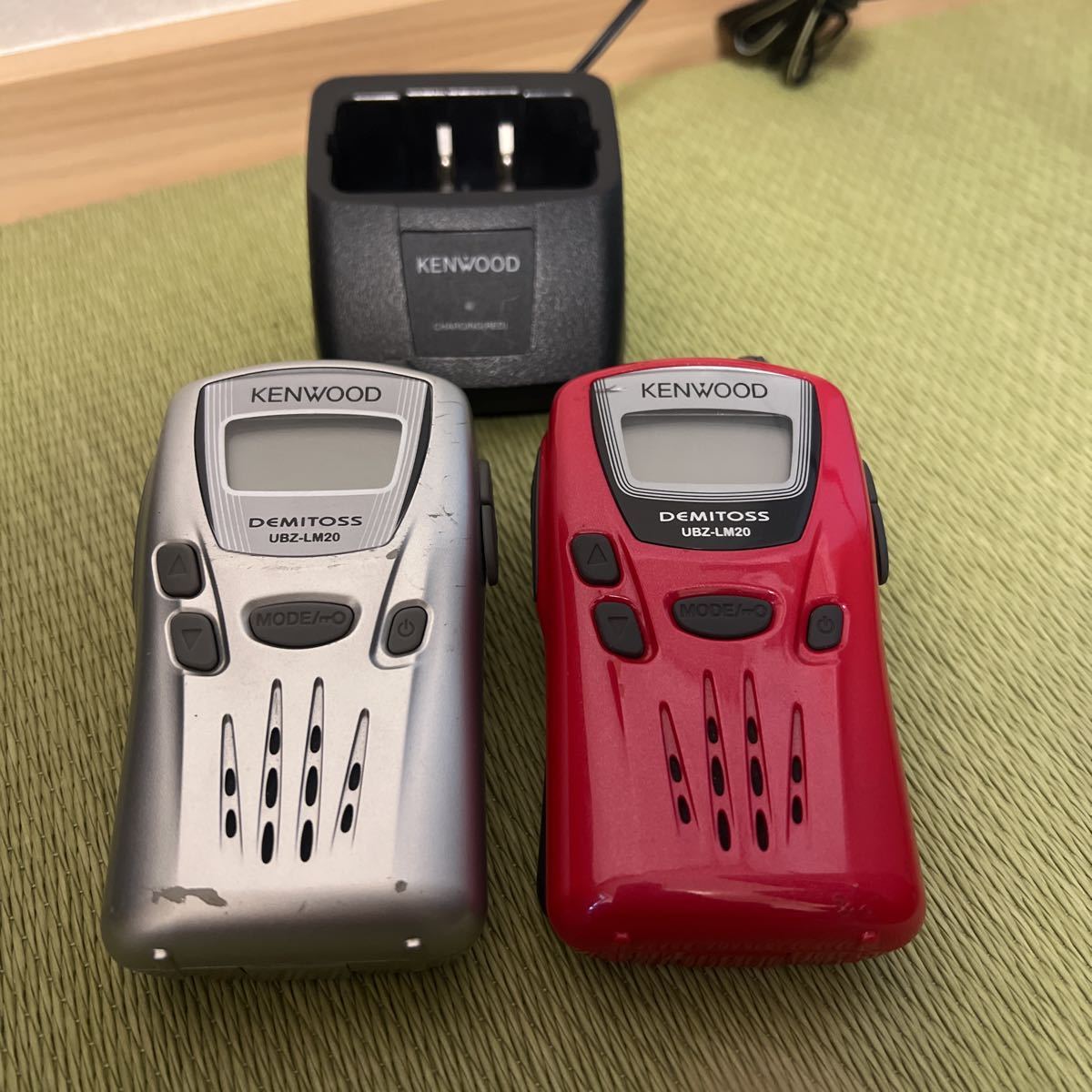 KENWOOD UBZ-LM20 トランシーバー 赤 KENWOOD UBZ-LM20 特定小電力