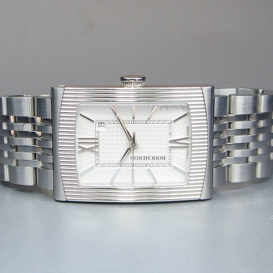 世界限定150本 023/150 】Boucheron ブシュロン リフレXL 自動巻き 裏
