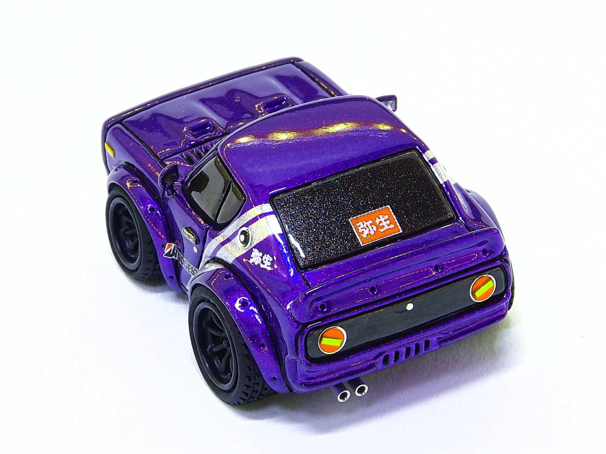 ワンオフ! ○ケンメリ 街道レーサー ☆mini1000Q自作チョロQカスタム