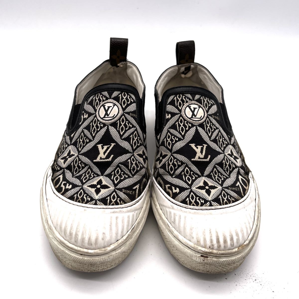 ルイヴィトン］LOUIS VUITTON ウェッジソール ヒールサンダル リボン 