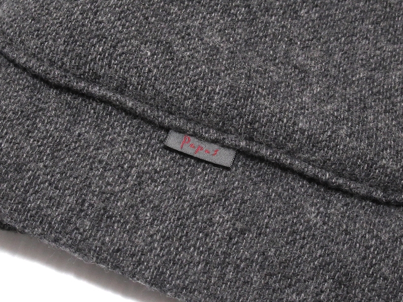 定価8万円 日本製 パパス【PAPAS】英国MOON社生地 カシミヤ混ウール 3B