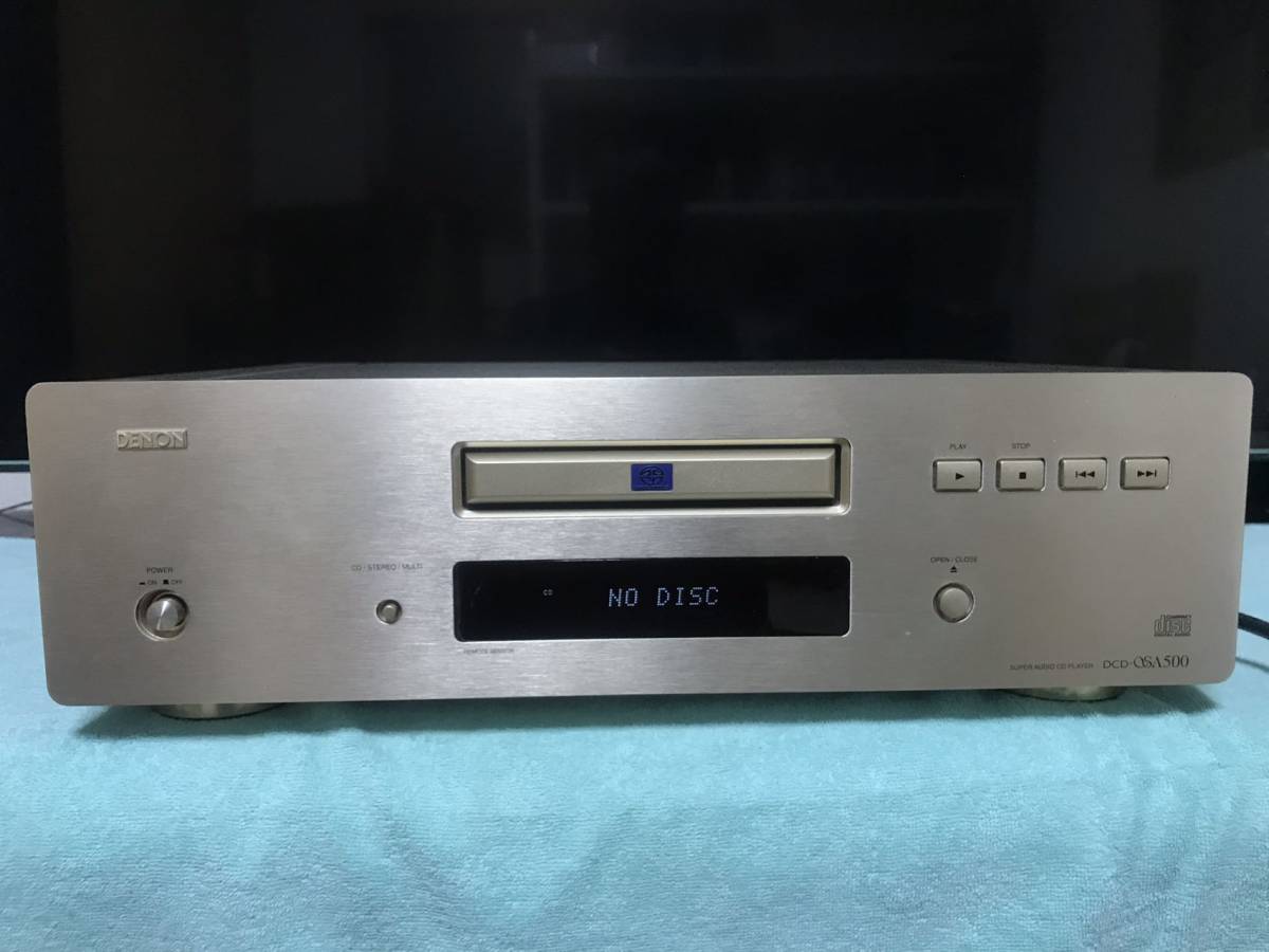 得価，格安 DENON デノン DCD-SA500 CDプレーヤー 通電OKジャンク品(DENON)｜売買されたオークション情報、yahooの商品情報をアーカイブ公開 - オークファン DENON