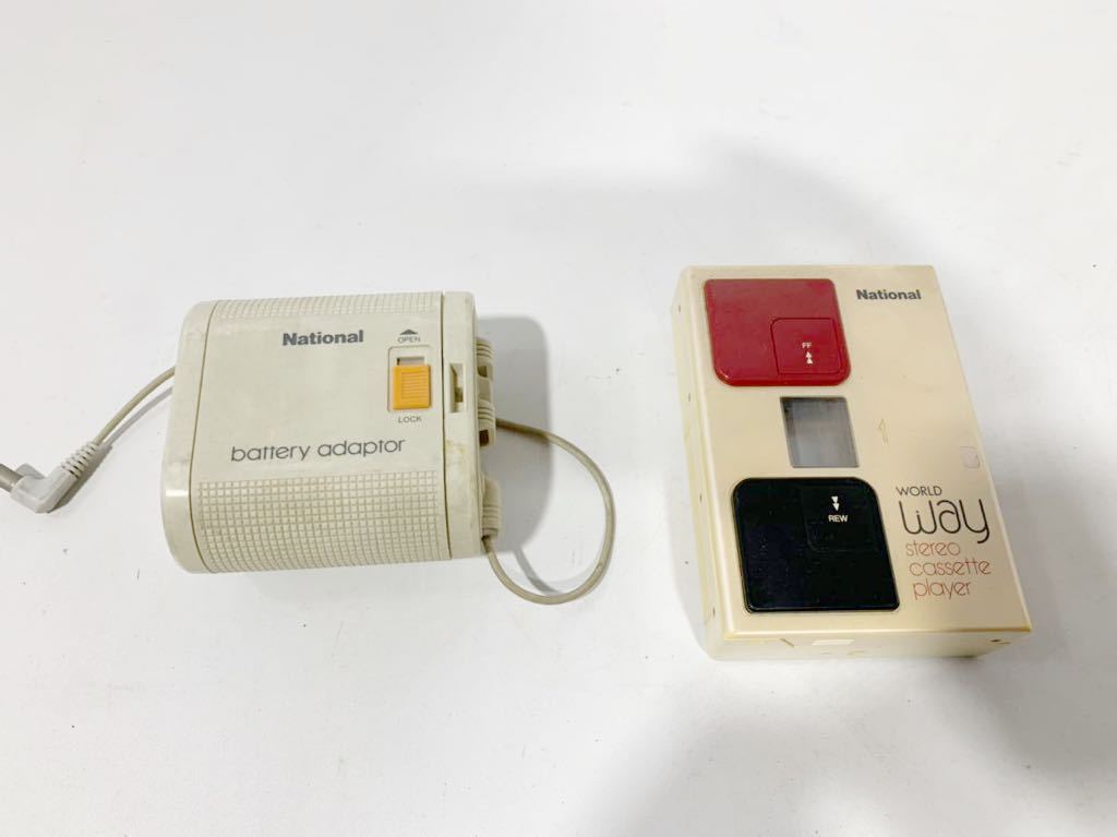 ジャンク品】National ナショナル RQ-WJ1 ポータブルカセット