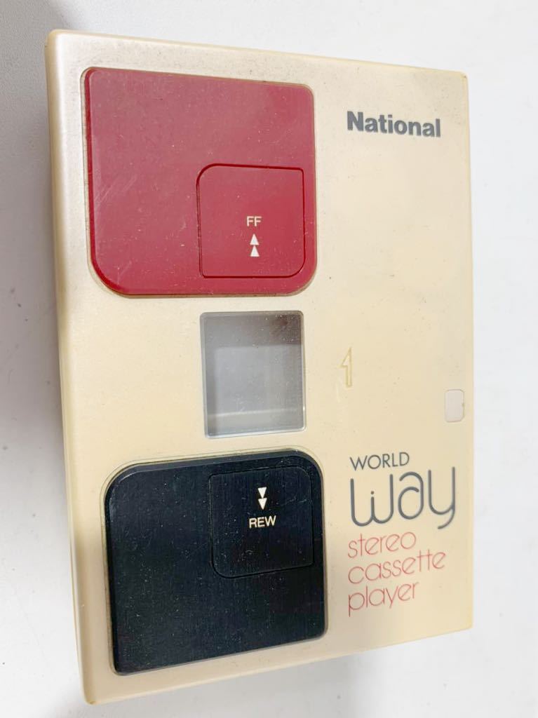 ジャンク品】National ナショナル RQ-WJ1 ポータブルカセット
