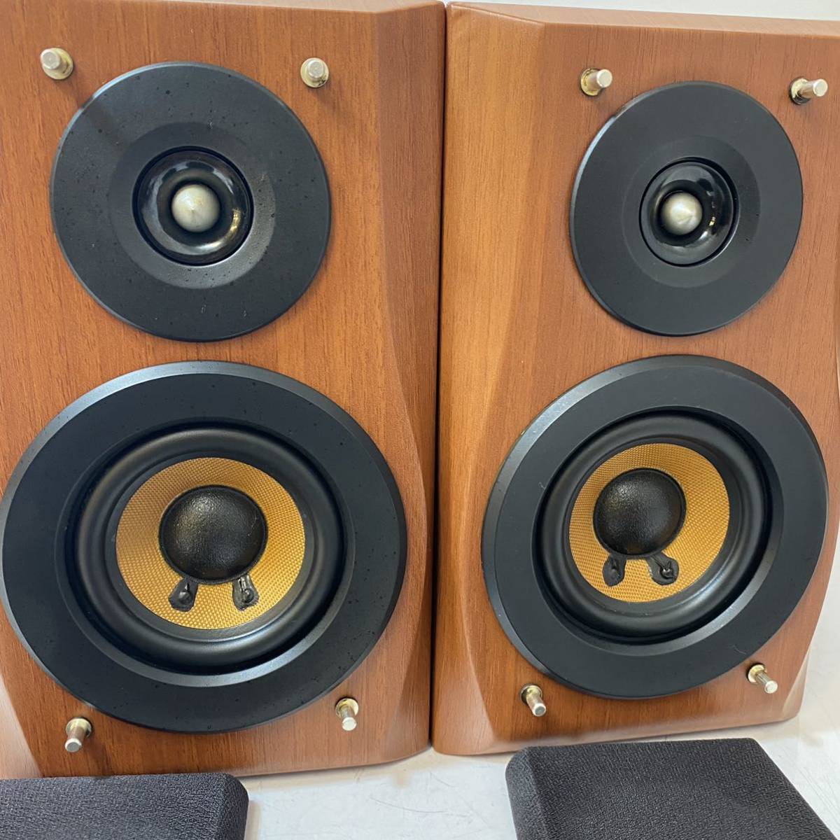 美品　DENON デノン SC-A33 ブックシェルフスピーカー　ペアスピーカー DENON SC-A33 デノン ⁄ SC ブックシェルフ 【送料無料即決】 DENON