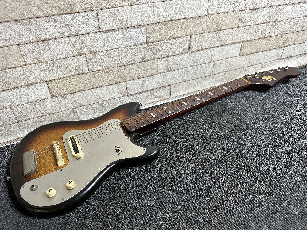  165 GUYATONE ビザールギター エレキギター / ジャパンヴィンテージ 日本製 アンティーク サムライ SAMURAI(本体)｜売買されたオークション情報、yahooの商品情報をアーカイブ公開 - オークファン 本体