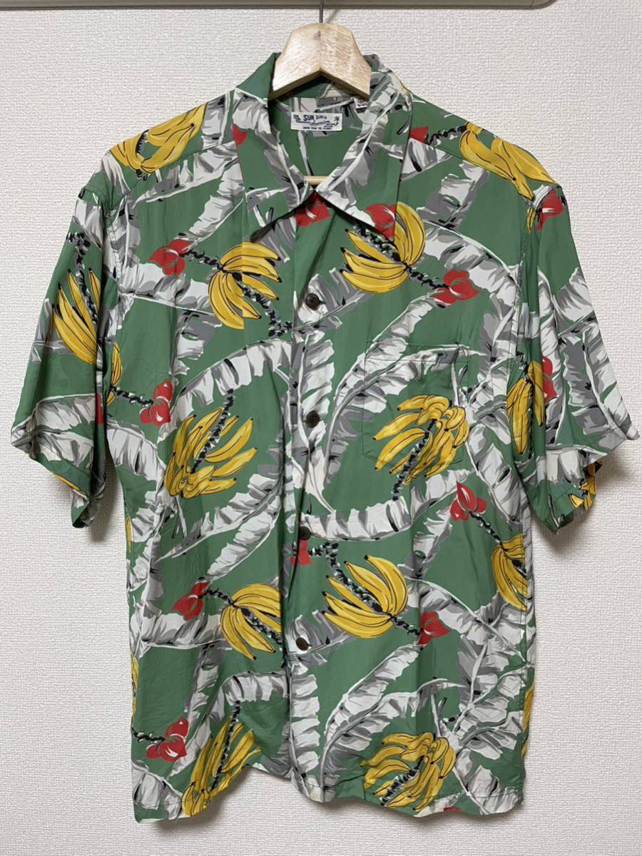Banana アロハシャツレディース バナナ柄服 pataloha パタロハ アロハ