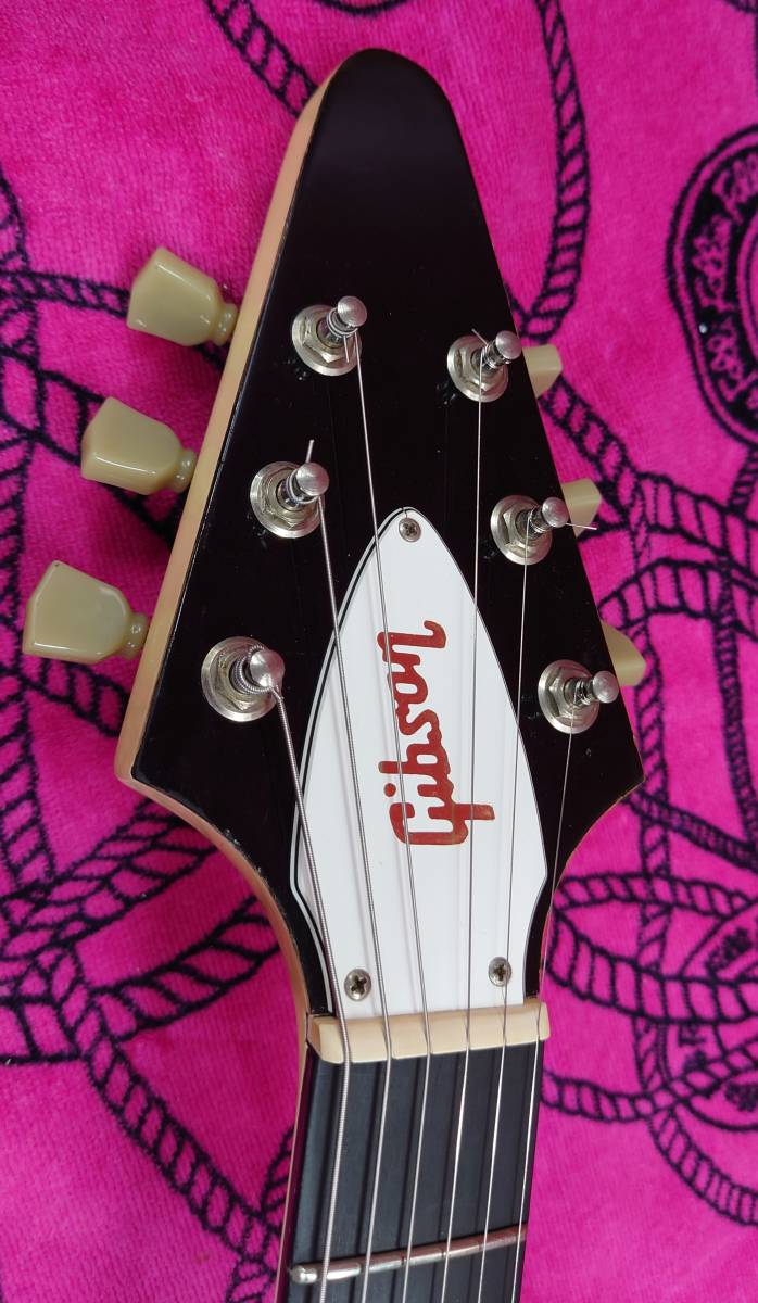 96年製 エボニー指板！ ダーティフィンガー搭載！ Gibson USA Flying V
