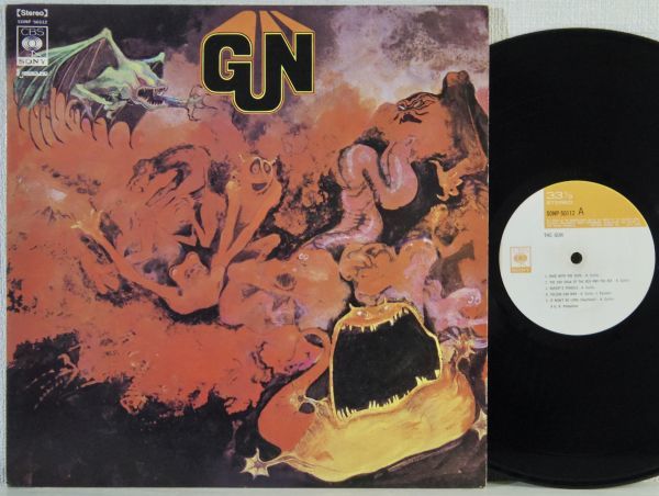 【超激得，限定セール】 GUN 悪魔天国／ザ ガン 初回国内盤LP SONP 50112(一般)｜売買されたオークション情報、yahooの商品情報をアーカイブ公開 - オークファン 一般